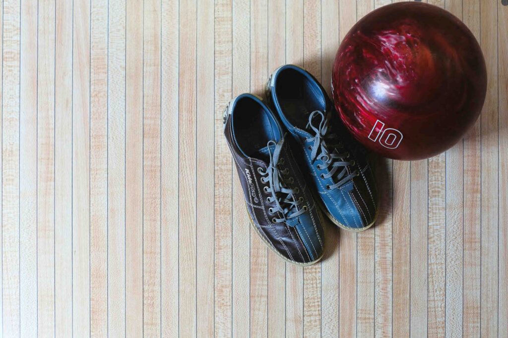 Bowling Bowl and Shoes