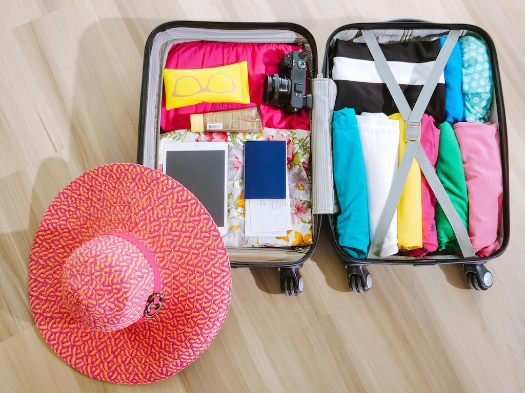 Travel tip from a pro: travel light using only a carry-on.